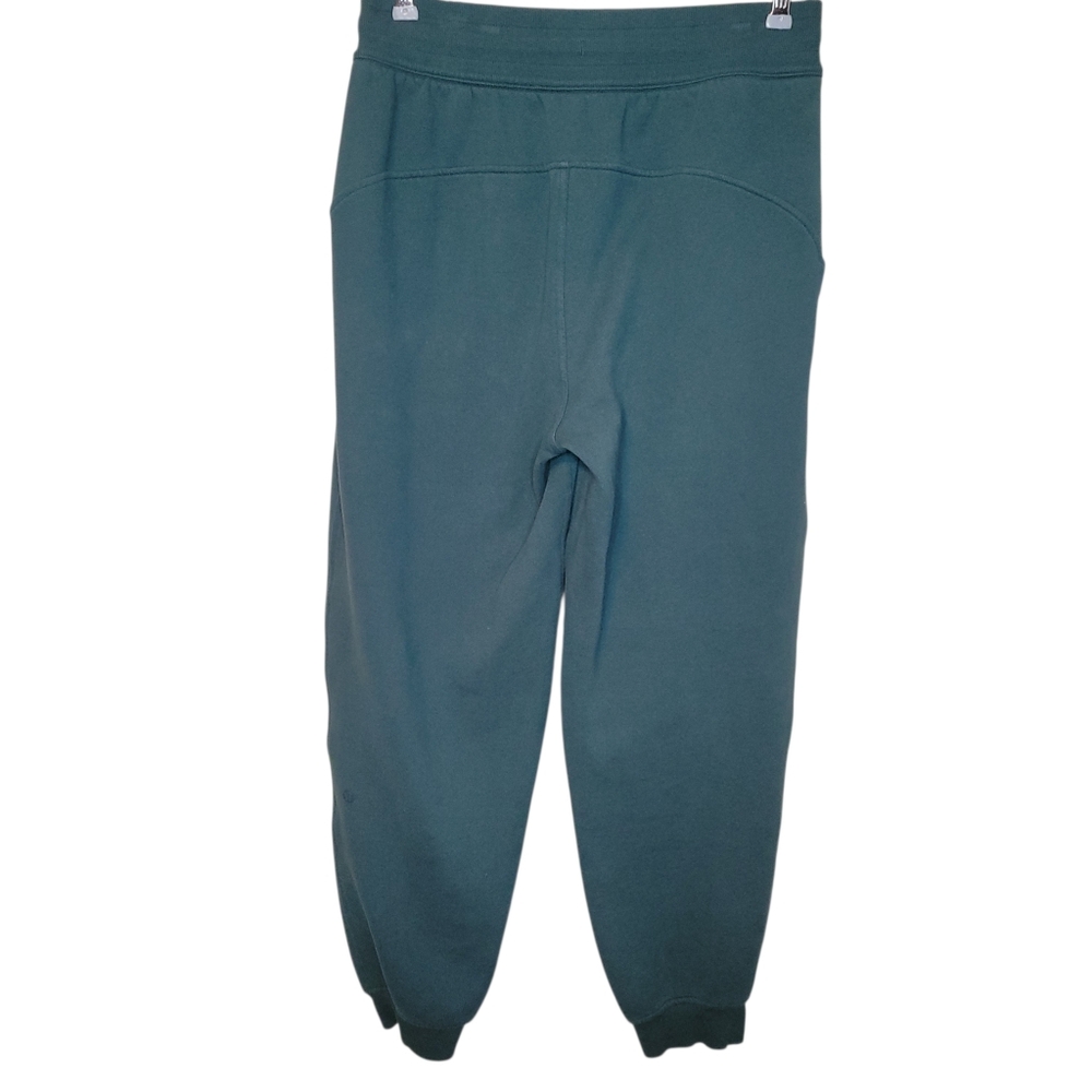 Lululemon Scuba High Rise Joggers Size 6 Green Jasper Soft Lounge Athletic Pants - Picture 7 of 10
